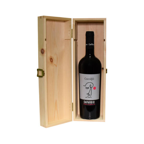 CAPARBIO - Rosso 2020 IGP - 1 bottiglia - cassetta in legno - immagine 2