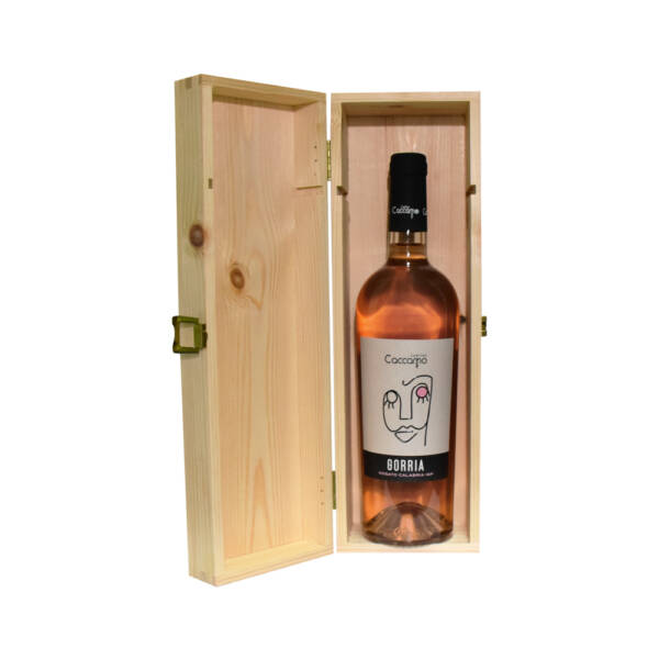 GORRIA - Rosé 2020 IGP - 1 bottle – wooden box - Image 2